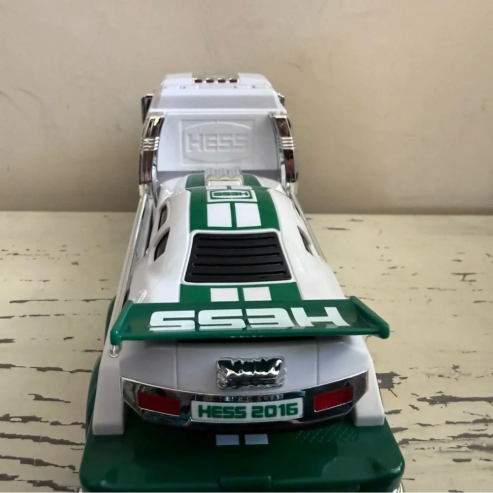 HESS 2016 Toy Truck and Dragster Pre-Owned in Box